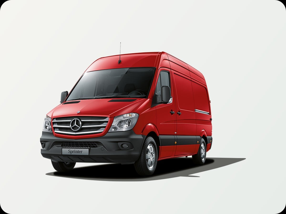 Rental moving van, the kind our loading and unloading crews work with